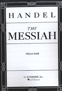 HAL LEONARD Handel, G.F.: The Messiah (cello/bass)