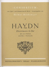 Haydn, F.J.: Divertimento in G Major (2 violins & cello) score & parts