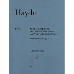 HAL LEONARD Haydn, F.J.: Six Divertimenti (violin, viola, and cello)