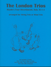 Last Resort Music Publishing Haydn F.J. (Lish): The London Trios (violin, viola, cello)