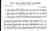 Heffler, Rich: Minuet-Variations on Joy to the World (2 violins & cello)