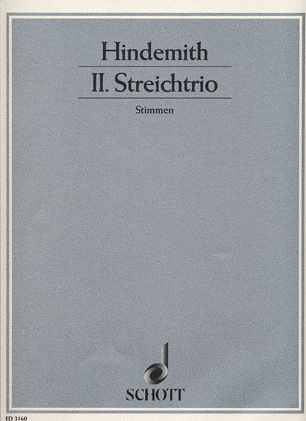 HAL LEONARD Hindemith, P. Trio No. 2 (violin, viola, and cello)