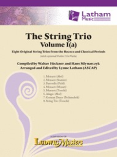 LudwigMasters Hockner, W: The String Trio Vol.1a (string trio) Ludwig Masters