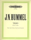 Hummel, Johann Nepomuk: Trio in G (2 violas & cello) or (violin, viola, cello)