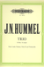 Hummel, Johann Nepomuk: Trio in G (2 violas & cello) or (violin, viola, cello)