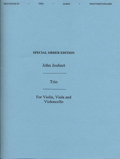HAL LEONARD Joubert, John: Trio Op. 30 (violin, Viola, Cello)