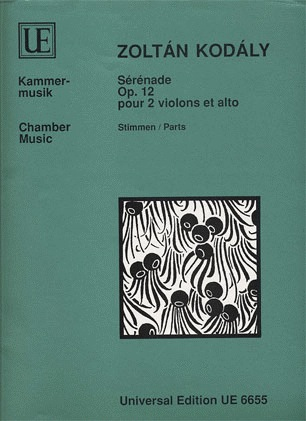 Carl Fischer Kodaly, Z.: Serenade, Op.12 (2 violins and viola)