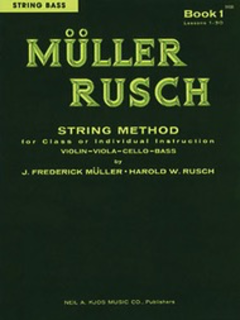 Muller, J.F. & Rusch, H.W.: String Method, Bk.1 (bass)