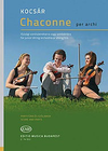 HAL LEONARD Miklos, K.: Chaconne per arhi (2 violins and cello)