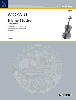 HAL LEONARD Mozart, W.A. (Giesbert, ed.): Little Pieces (2 violins and cello)