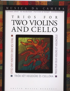 HAL LEONARD Pejtsik, Arpad: Trios for Two Violins & Cello, score & parts, Edito Musica Budapest