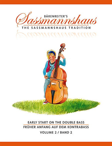 Barenreiter Sassmannshaus: Early Start on the Double Bass, Vol.2 (bass) Barenreiter