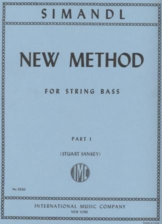 International Music Company Simandl (Sankey): New Method Part 1 (bass)