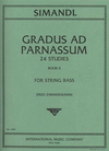 International Music Company Simandl (Zimmerman): 24 Studies ''Gradus ad Parnassum'' Vol.2