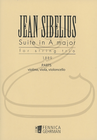 HAL LEONARD Sibelius: (parts) Suite in A Major (1889)(string trio) Fennica Gehrman