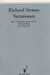 Strauss, Richard: Variations on Deandl is harb auf Mi (Violin, Viola & Cello) score & parts