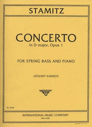 International Music Company Stamitz, Carl (Sankey): Concerto in D Op.1 (bass & piano)