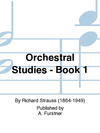 HAL LEONARD Strauss, R.: Orchestral Studies, Book 1 (bass)