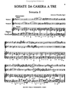 Alfred Music Vivaldi, Antonio: Sonatas da Camera a Tre, Op.1 Vol.1 (2 violins, cello, piano)