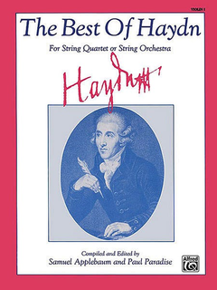 Alfred Music Haydn, J. (arr.): The Best of Haydn (violin 1)