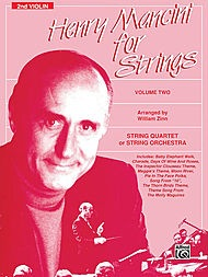 Alfred Music Mancini, Henry (Zinn) For Strings Vol. 2 (violin 2)