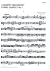 Carl Fischer Bacewicz, Grazyna: String Quartet No. 1 (set of parts)
