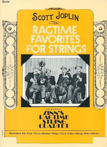 Alfred Music Joplin, Scott (Zinn): Ragtime Favorites for Strings (bass)