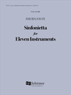 Canticle Distributing Conte: Sinfonietta for Eleven Instruments (flute, oboe, clarinet, bassoon, string quintet, horn, trumpet) EC Schirmer