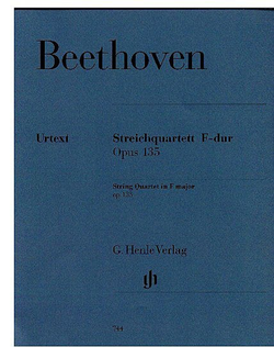 HAL LEONARD Beethoven, L.van (Cadenbach): String Quartet in F, Op. 135 (2 violin, viola, and cello)