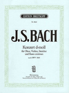 Bach, J.S.: Concerto for Violin & Oboe BWV 1060 transposed to d minor