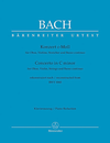 Barenreiter Bach, J.S.: Concerto In C Minor For Oboe And Violin, BWV 1060 (rekonstruiert nach BWV 1060) Barenreiter