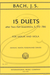 International Music Company Bach, J.S. (Iwata/David): 15 Duets after Two-Part Inventions, S.772-786 (violin & viola) International