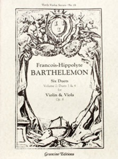 Barthelemon, F.H.: Six Duets Op.8 V.3 (Violin & viola)