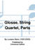 Carl Fischer Berio, L.: Glosse per quartetto d'archi (string quartet)