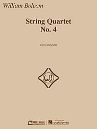 HAL LEONARD Bolcom, W.: String Quartet, No. 4 (score and parts)