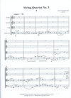 HAL LEONARD Bolcom, W.: String Quartet, No. 5 (score and parts)