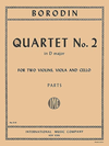 International Music Company Borodin: Quartet No. 2 in D major for string ensembles without piano