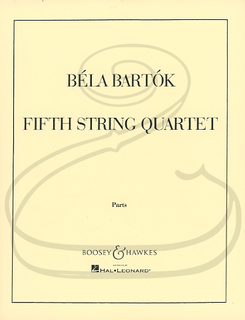 HAL LEONARD Bartok: String Quartet No.5 (1934) (string quartet) Boosey & Hawkes