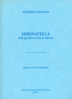 Carl Fischer Catalani, Alfredo: Serenatella (string quartet)