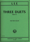 International Music Company Lee: Three Duets Op.37 (2 Cellos)