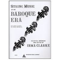 HAL LEONARD Clarke, Irma: String Music of the Baroque Era (string quartet) score & parts