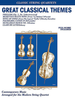 Alfred Music Great Classical Themes (string quartet)