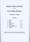 Wiggins, Christopher: Eight for a Start, Op.157A (2 cellos & piano)