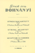 HAL LEONARD Dohnanyi, Ernst von: Quartet No. 2 in Db Op.15 (string quartet) SPECIAL IMPORT
