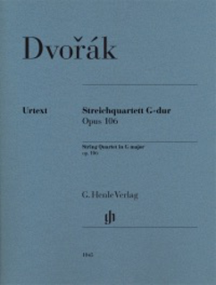HAL LEONARD Dvorak, A. (Henle): String Quartet in G Major. (violin, violin, viola, cello) Urtext