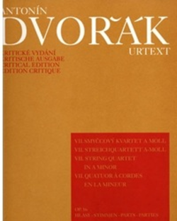 Barenreiter Dvorak, Antonin: String Quartet No. 7 in A minor Op. 16, Barenreiter