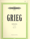 Grieg, Edvard: Sonata Op.36 in A minor (cello & piano)