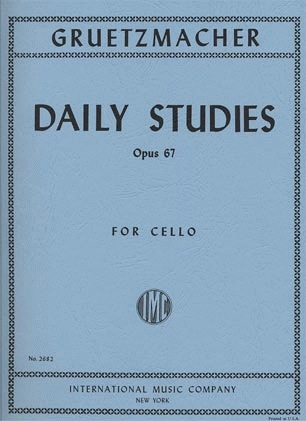 International Music Company Gruetzmacher: Daily Studies Op.67 (cello)