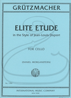 International Music Company Gruetzmacher (Morganstern): Elite Etude in the Style of Jean-Louis Duport (cello) International