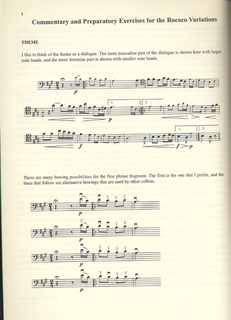 International Music Company Tchaikovsky, P.I. (Morganstern): Variations on a Rococo Theme Op.33, Prep Exercises (cello)